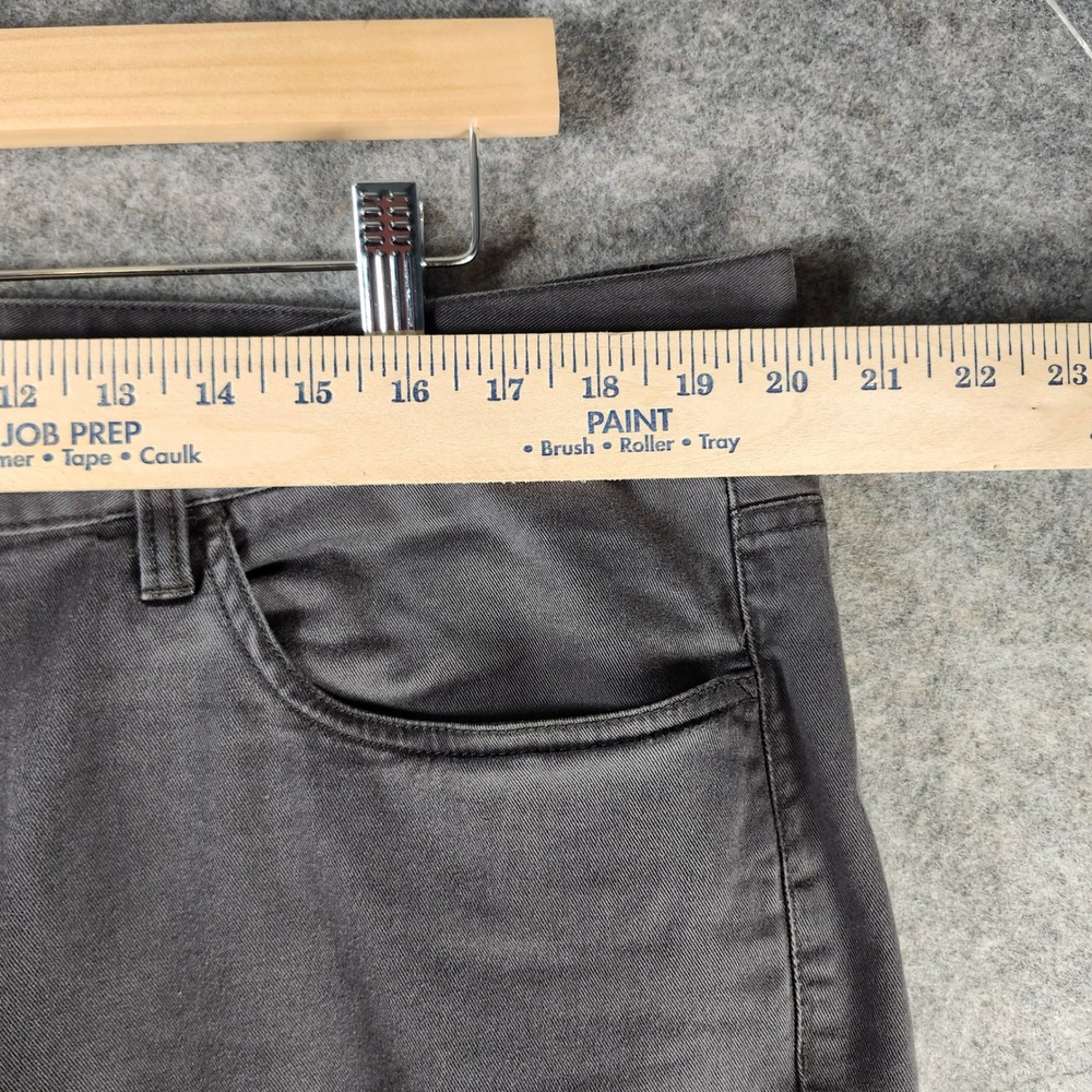 Quiksilver Jeans Revolver Straight Fit Pockets Stretch Men 40x30 Gray Y2K Skater - Picture 5 of 16